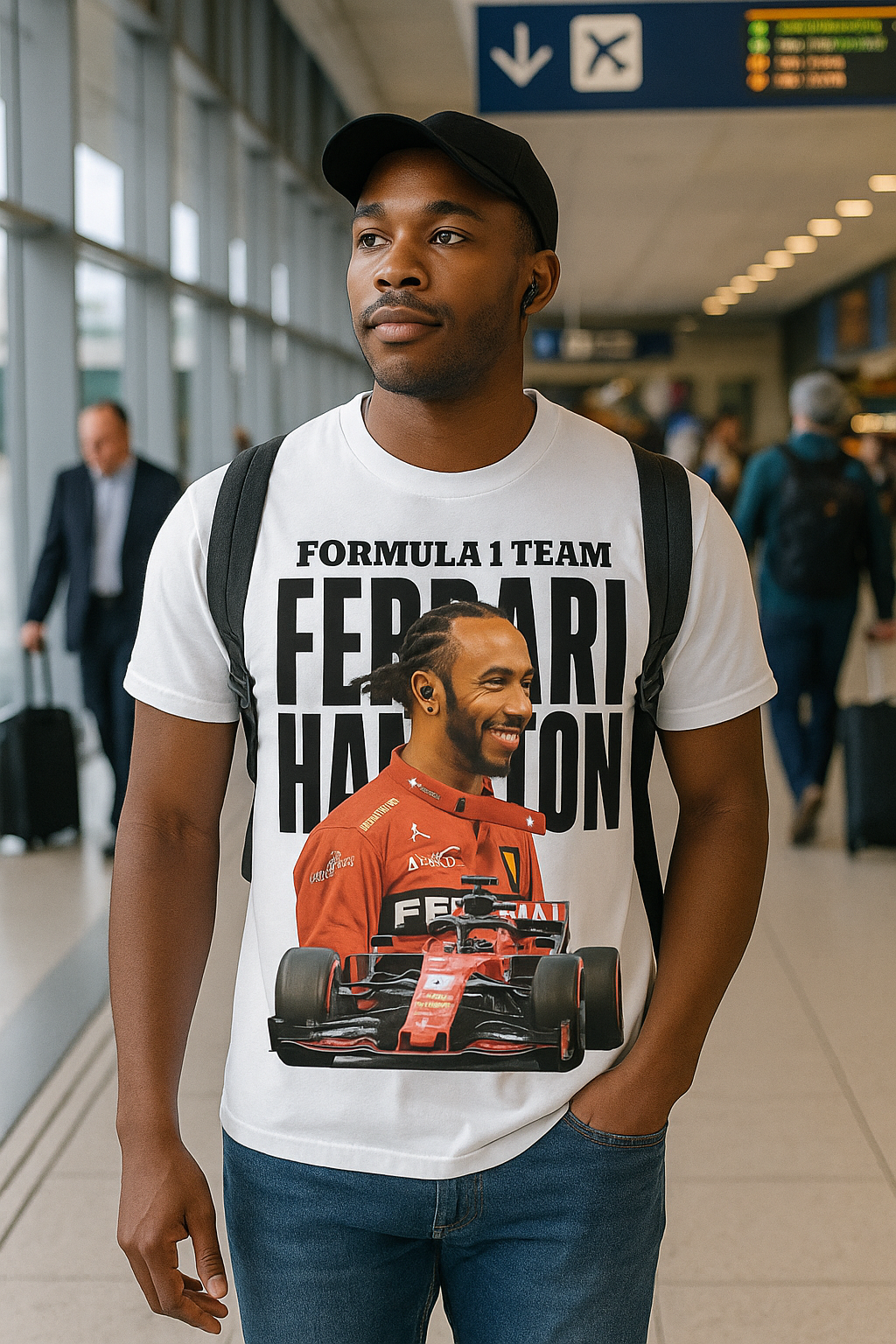 Racing Legends Graphic Tee – Vintage Formula Edition White