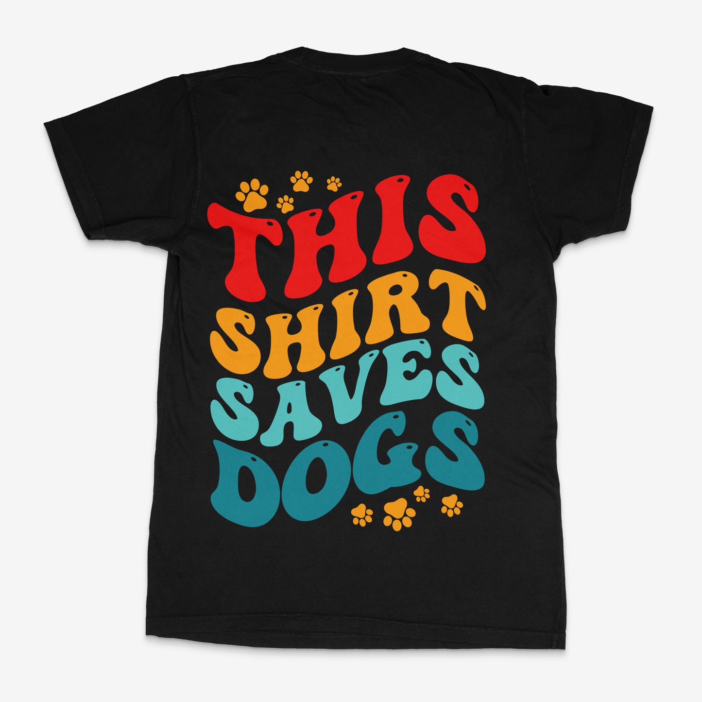 Stout’s Law Tee — This Shirt Saves Dogs (Front Chest + Full Back)