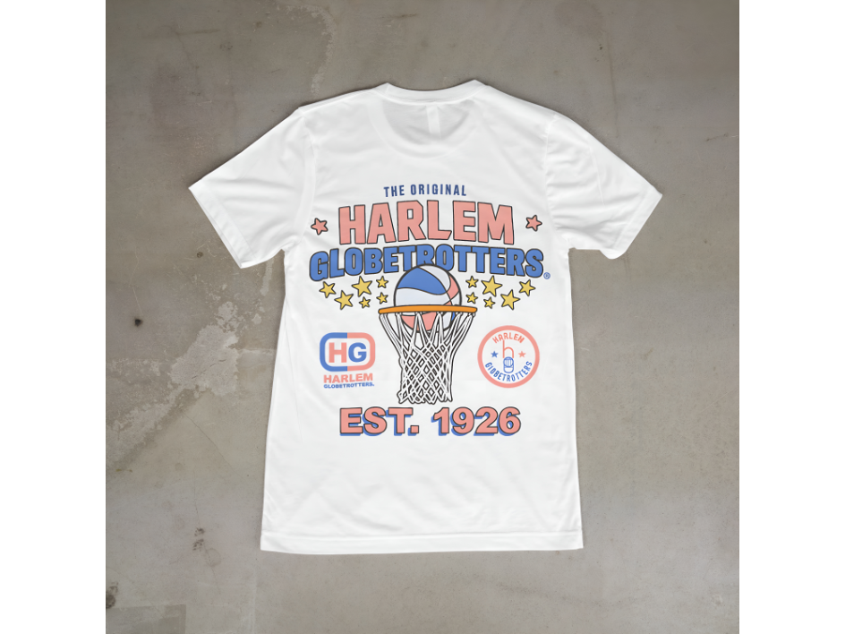 Retro Harlem Basketball Heritage Tee