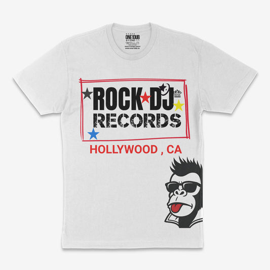 Rock DJ Records Hollywood Fashion Tee – Limited Edition Graphic T-Shirt