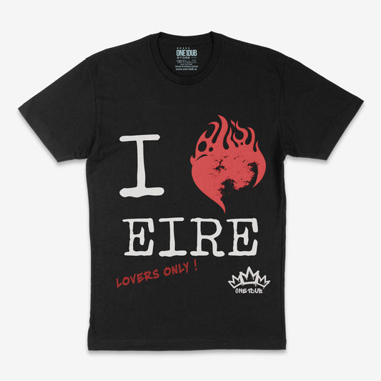 I Heart EIRE — “Lovers Only” Tee (Black)