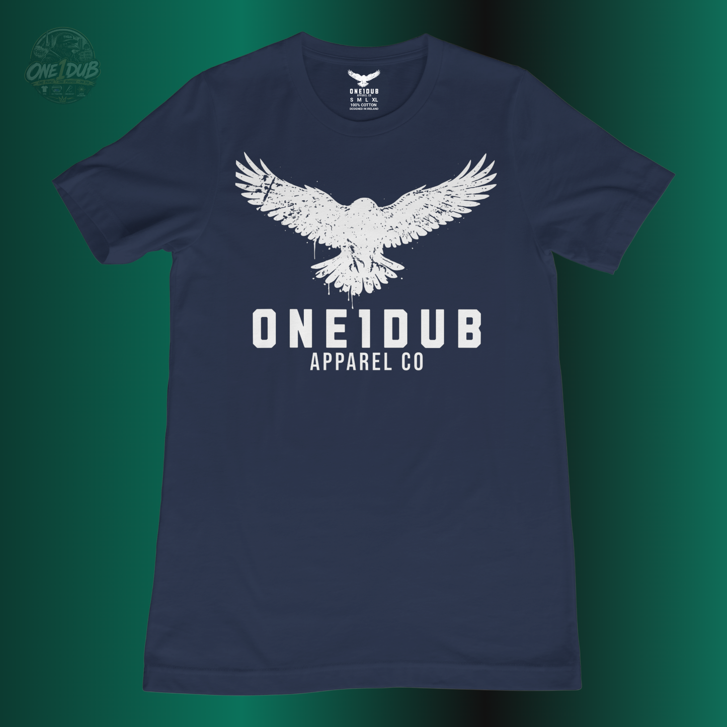 Raven Logo T-Shirt – Premium ONE1DUB Tee
