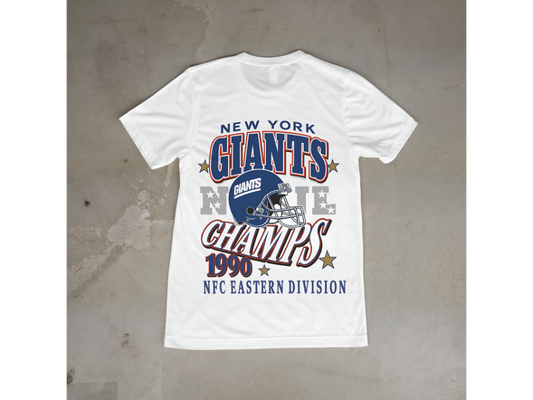 Retro 1990 New York Champions Fan Tee