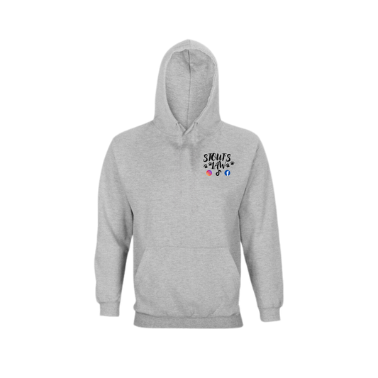 Stout’s Law Charity Hoodie — Be Their Voice (Front Chest + Full Back Print)