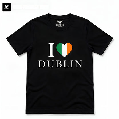 ONE1DUB black cotton t-shirt with